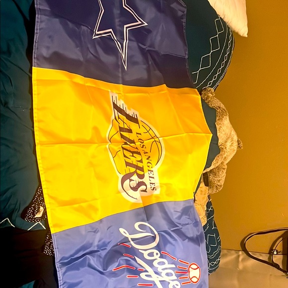 Other - 🌴Lakers, Cowboys, Dodgers Flag 3-in-1